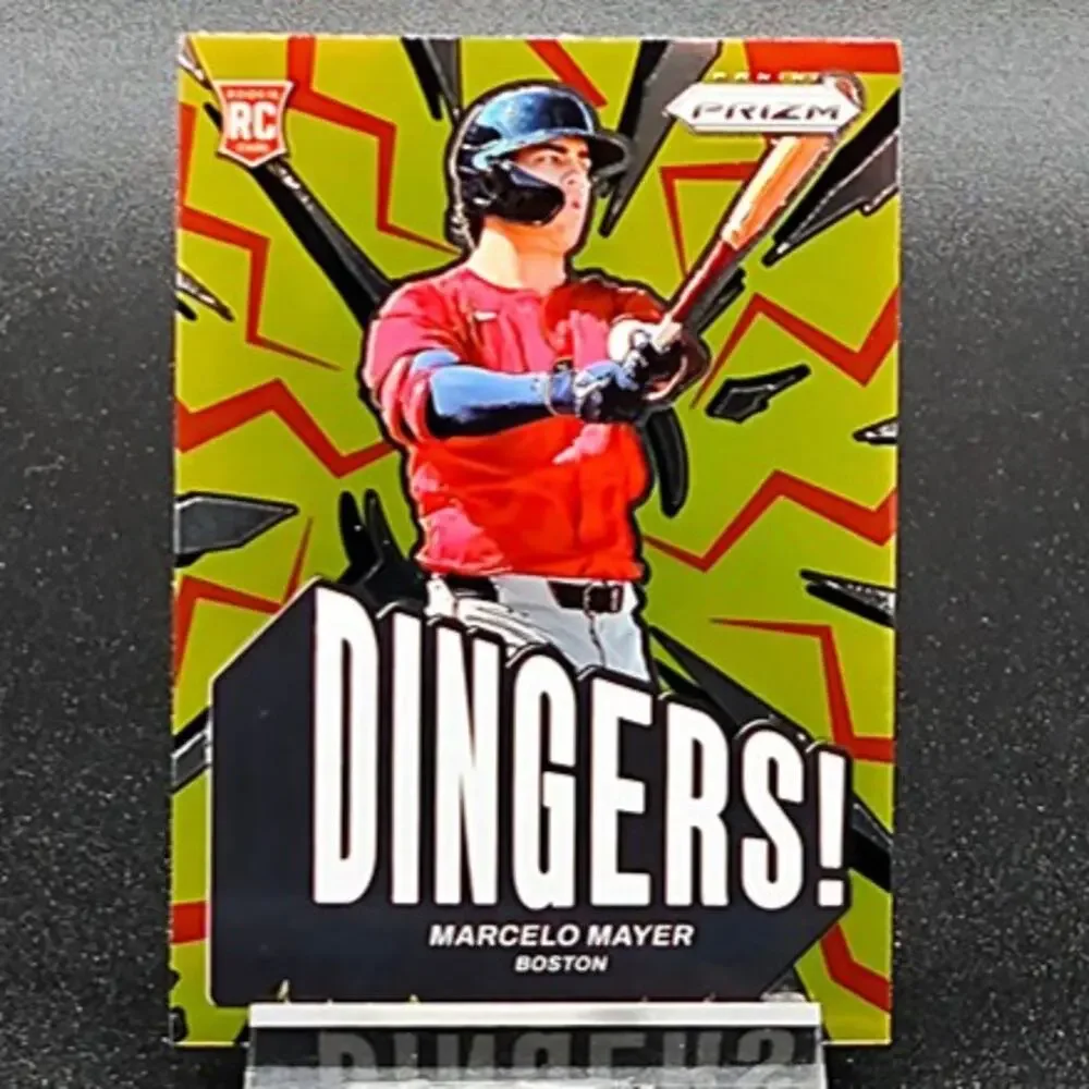 Marcelo Mayer Diamante Dingers! Prizm RC Boston Red Sox Top Prospect